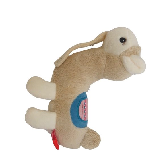 Nuby Snuggleez Pacifier Holder‎ 6.5” Llama Plush Tan Stuffed Toy Replacement - Picture 8 of 11